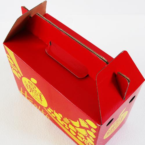 青岛礼盒年货水果食品包装盒手提瓦楞纸盒厂家诚信经营